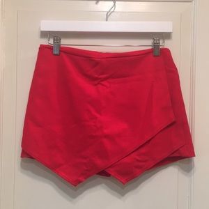 These Three Boutique Red Skort